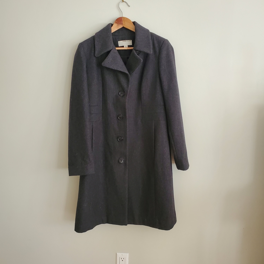 Anne Klein Dark Grey Coat